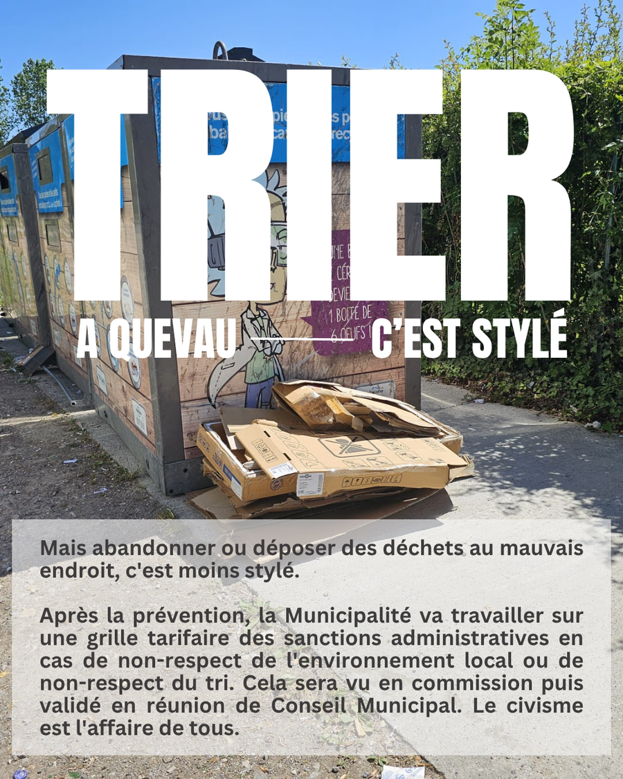 Lire la suite à propos de l’article ♻️ [ENVIRONNEMENT] • TRIER, CEST STYLÉ