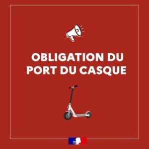 Lire la suite à propos de l’article 🛴 [SÉCURITÉ ROUTIÈRE] • PORT DU CASQUE OBLIGATOIRE EN TROTINETTES ÉLECTRIQUES ET EDPM