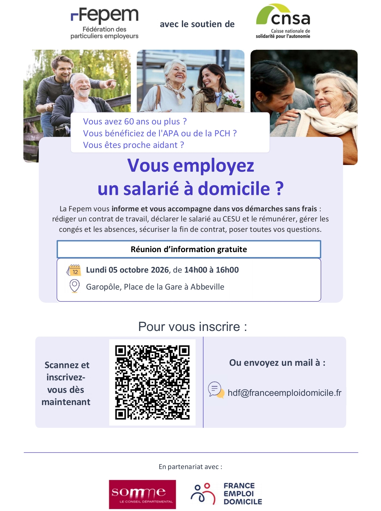 Lire la suite à propos de l’article ℹ️ [INFORMATION] • EMPLOI À DOMICILE