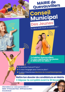 Lire la suite à propos de l’article 🤵 [CONSEIL MUNICIPAL DES JEUNES] • CANDIDATURES